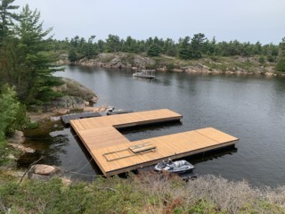 12ft x 45ft , 12ft x 45ft, 12ft x 16ft Floating Boathouse Substructure on Georgian Bay.jpeg